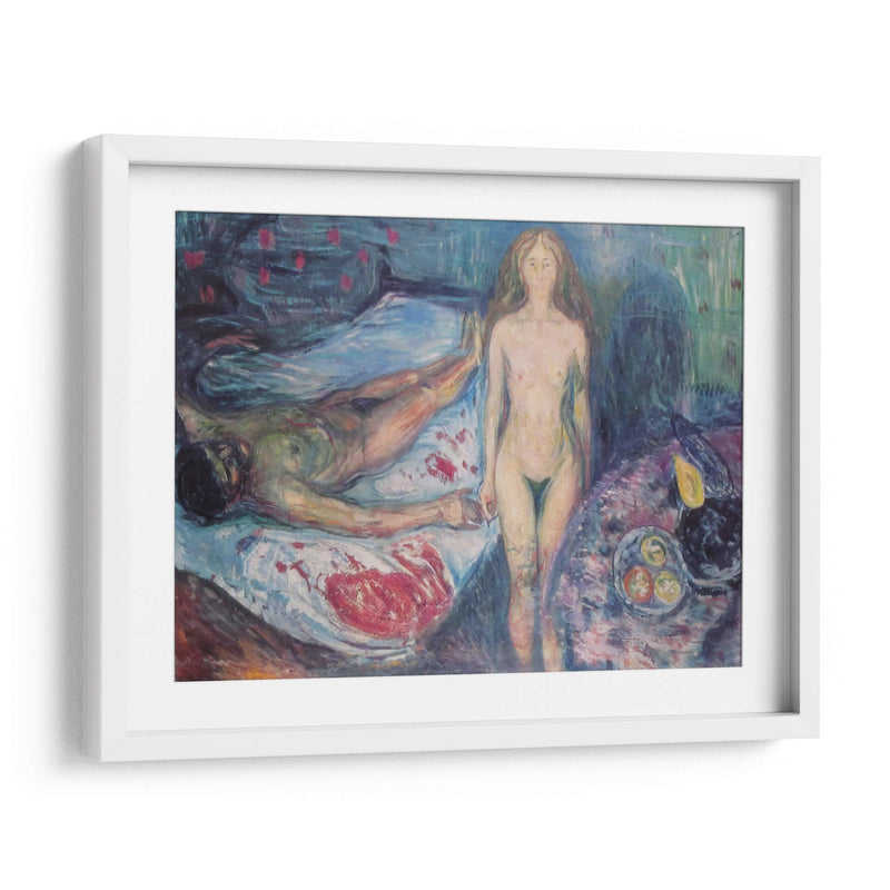 La muerte de Marat I - Edvard Munch | Cuadro decorativo de Canvas Lab