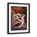 Dante y Virgilio en el infierno - William-Adolphe Bouguereau | Cuadro decorativo de Canvas Lab