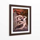 Dante y Virgilio en el infierno - William-Adolphe Bouguereau | Cuadro decorativo de Canvas Lab