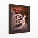 Dante y Virgilio en el infierno - William-Adolphe Bouguereau | Cuadro decorativo de Canvas Lab