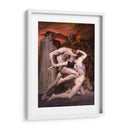 Dante y Virgilio en el infierno - William-Adolphe Bouguereau | Cuadro decorativo de Canvas Lab