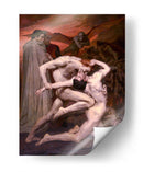 Dante y Virgilio en el infierno - William-Adolphe Bouguereau | Cuadro decorativo de Canvas Lab
