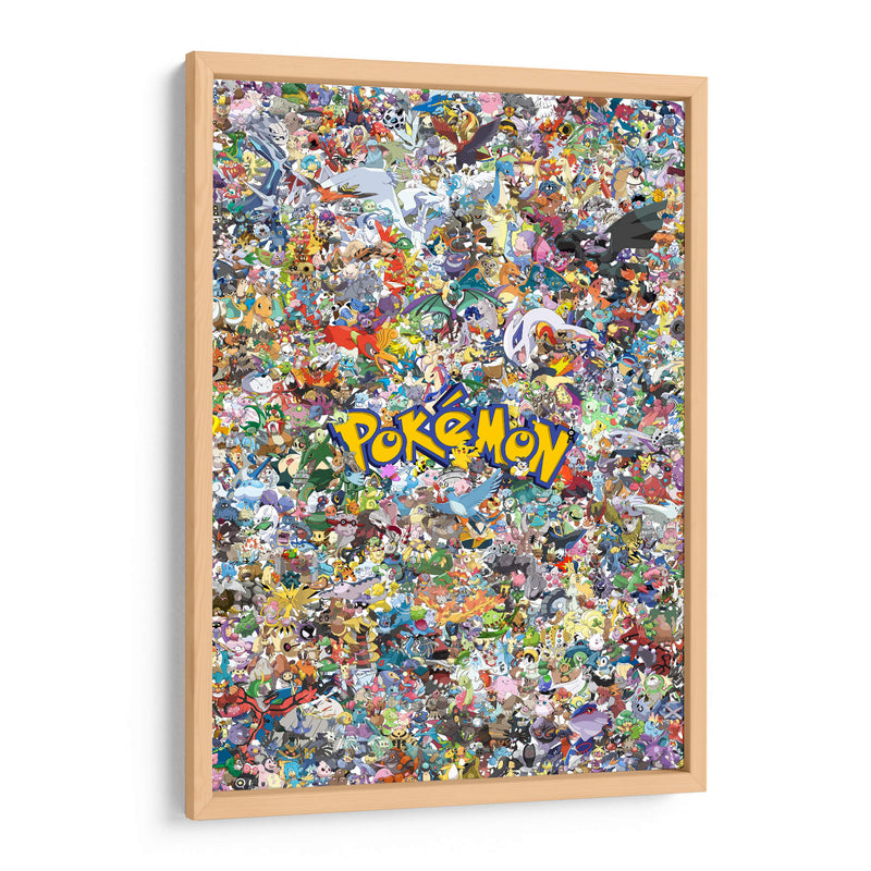 Universo Pokémon | Cuadro decorativo de Canvas Lab