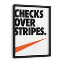 Checks Over Stripes | Cuadro decorativo de Canvas Lab