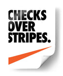 Checks Over Stripes | Cuadro decorativo de Canvas Lab