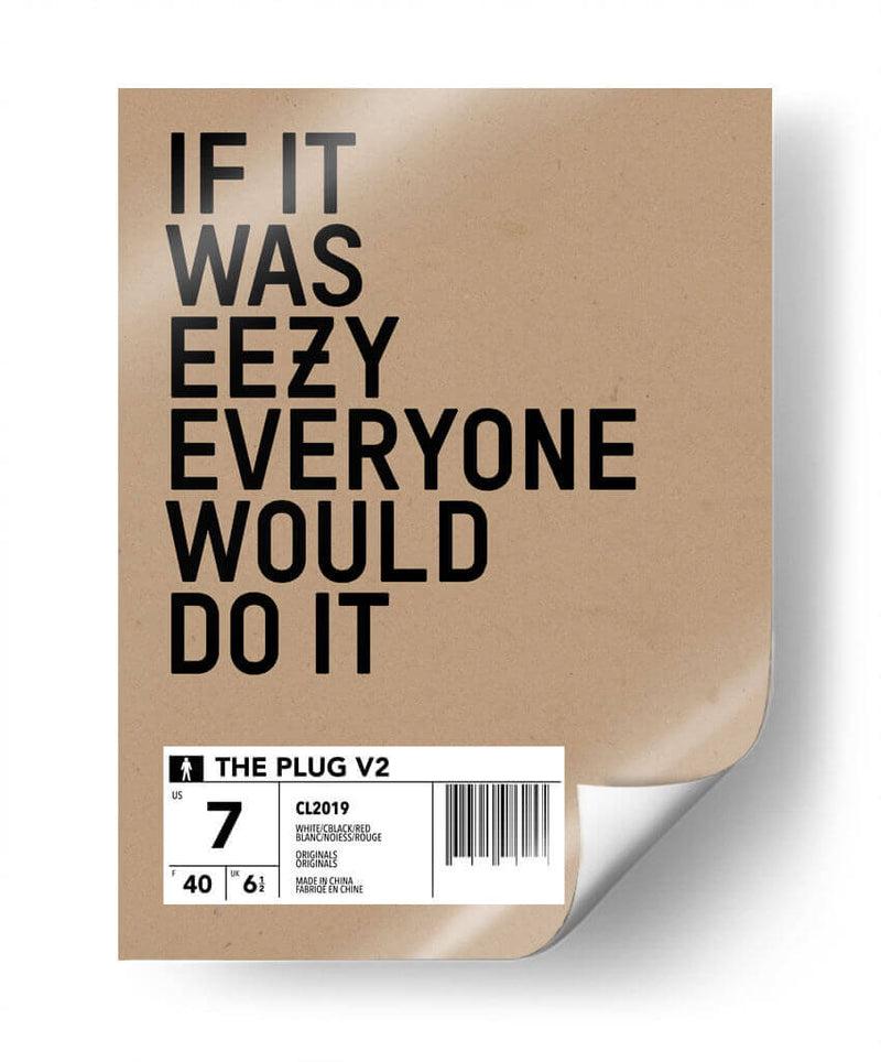 Eezy | Cuadro decorativo de Canvas Lab