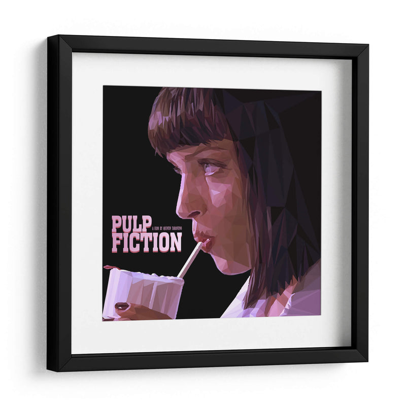 Pulp Fiction Triangle | Cuadro decorativo de Canvas Lab