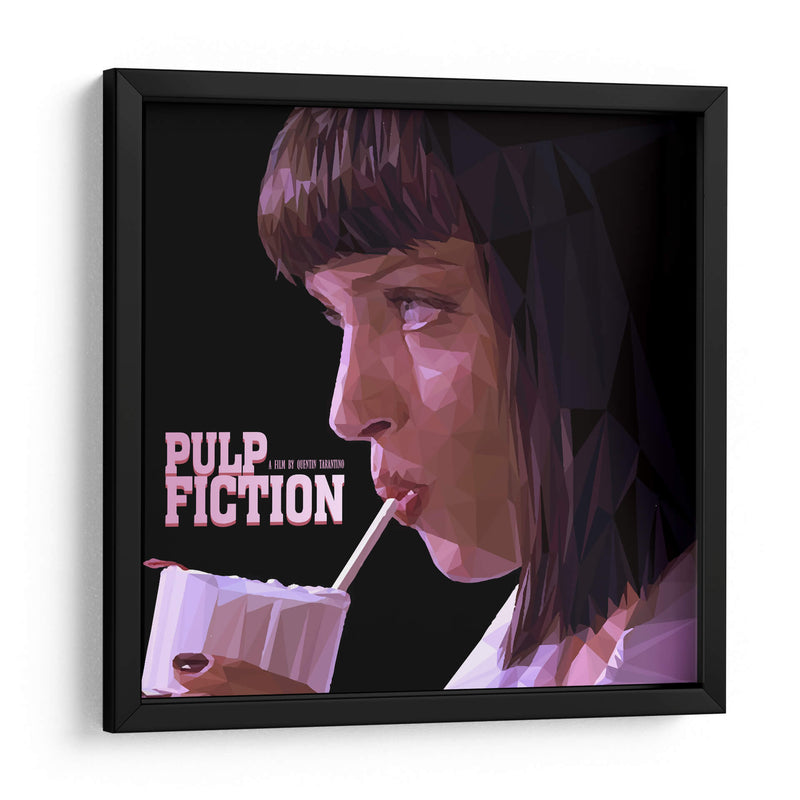 Pulp Fiction Triangle | Cuadro decorativo de Canvas Lab