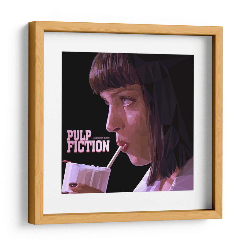 Pulp Fiction Triangle | Cuadro decorativo de Canvas Lab
