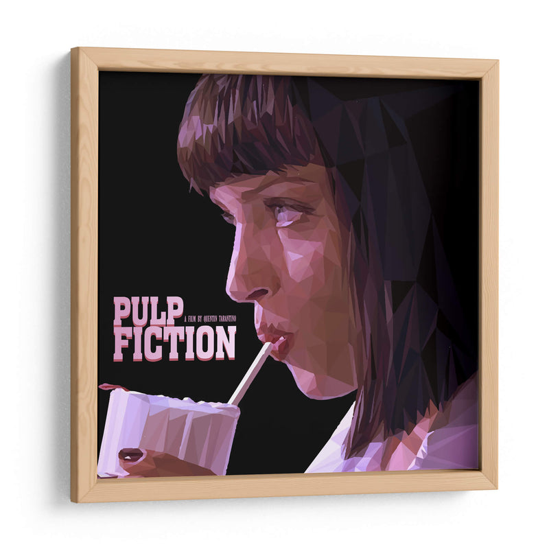Pulp Fiction Triangle | Cuadro decorativo de Canvas Lab
