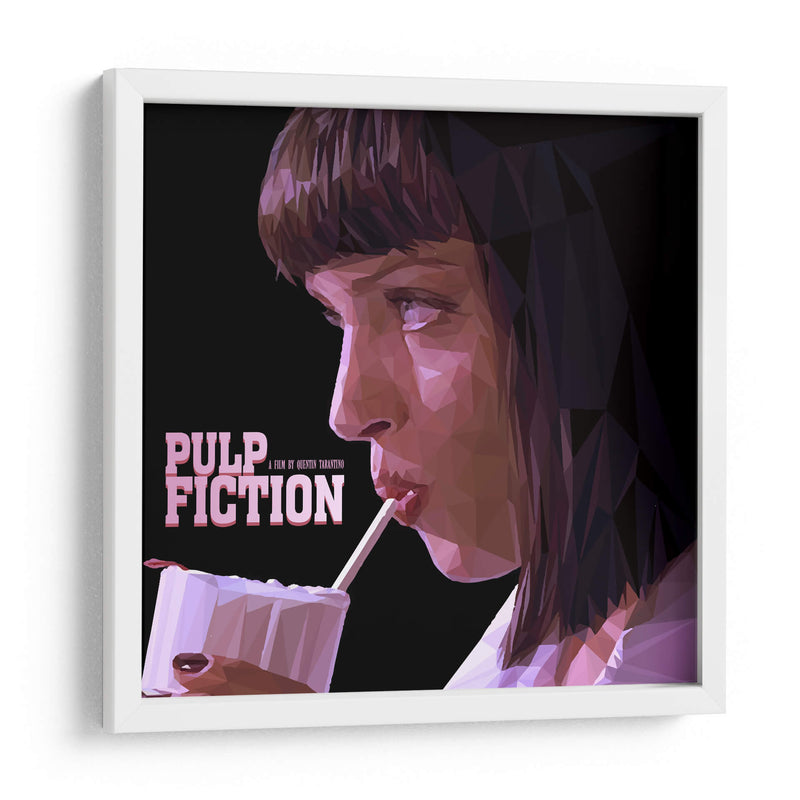 Pulp Fiction Triangle | Cuadro decorativo de Canvas Lab