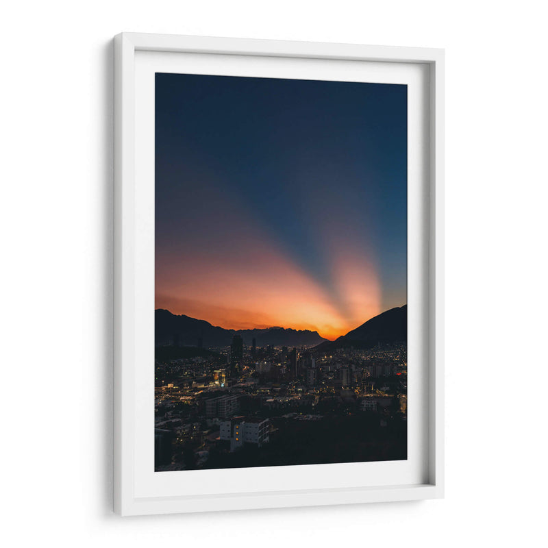 Atardecer desde el Obispado - 2025mx | Cuadro decorativo de Canvas Lab