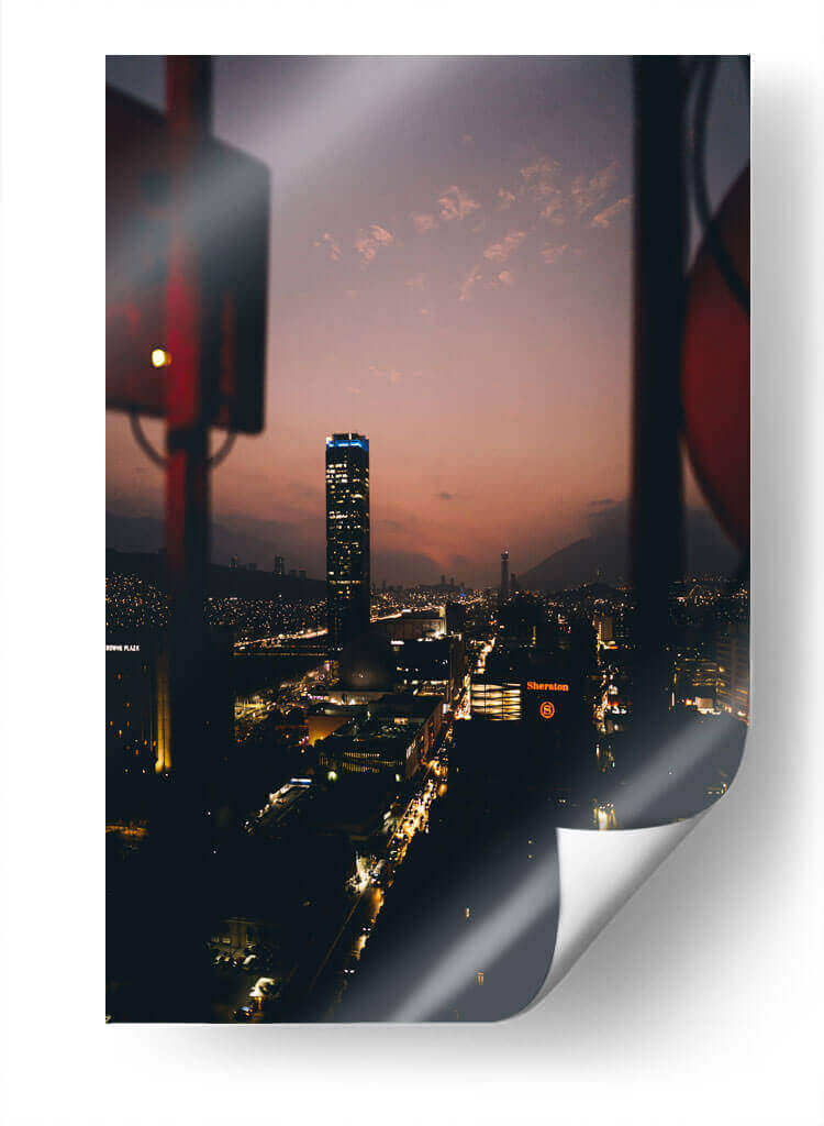 Atardecer Pabellón M - 2025mx | Cuadro decorativo de Canvas Lab