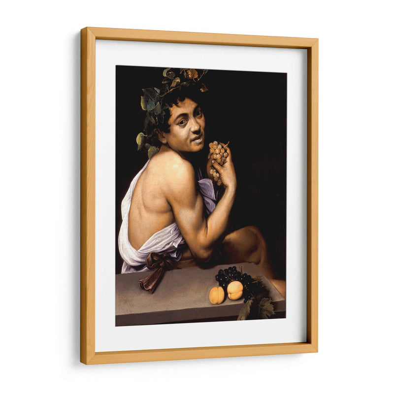 Baco enfermo - Caravaggio | Cuadro decorativo de Canvas Lab