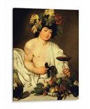 Baco, el adolescente - Caravaggio | Cuadro decorativo de Canvas Lab
