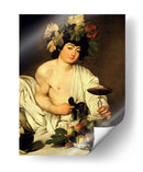 Baco, el adolescente - Caravaggio | Cuadro decorativo de Canvas Lab