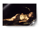 Cupido durmiendo - Caravaggio | Cuadro decorativo de Canvas Lab