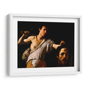 David con la cabeza de Goliat (Viena) - Caravaggio | Cuadro decorativo de Canvas Lab