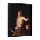 David con la cabeza de Goliat - Caravaggio | Cuadro decorativo de Canvas Lab
