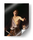 David con la cabeza de Goliat - Caravaggio | Cuadro decorativo de Canvas Lab