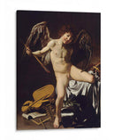 El amor victorioso - Caravaggio | Cuadro decorativo de Canvas Lab