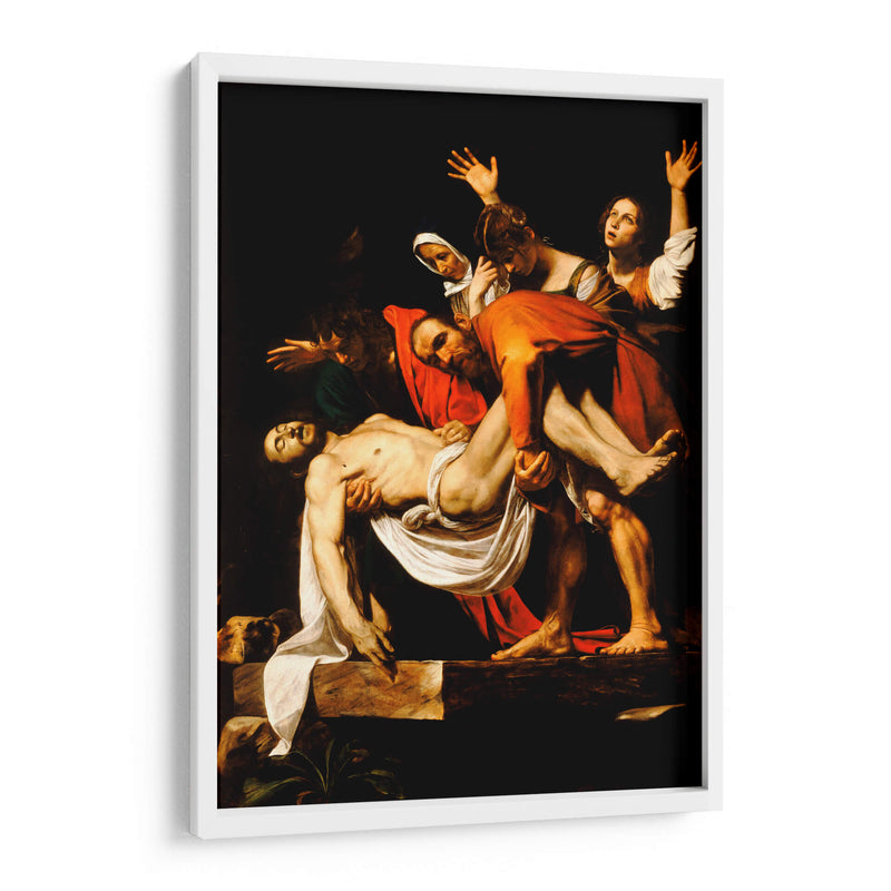 El entierro de Cristo - Caravaggio | Cuadro decorativo de Canvas Lab