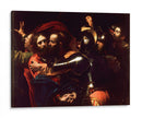 El prendimiento de Cristo - Caravaggio | Cuadro decorativo de Canvas Lab