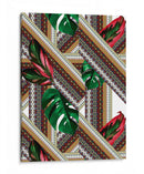 Patrones y hojas | Cuadro decorativo de Canvas Lab