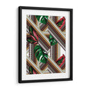 Patrones y hojas | Cuadro decorativo de Canvas Lab