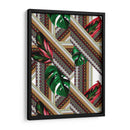 Patrones y hojas | Cuadro decorativo de Canvas Lab