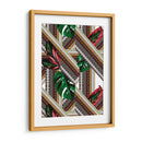 Patrones y hojas | Cuadro decorativo de Canvas Lab