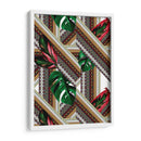 Patrones y hojas | Cuadro decorativo de Canvas Lab