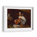 El tañedor de laúd - Caravaggio | Cuadro decorativo de Canvas Lab