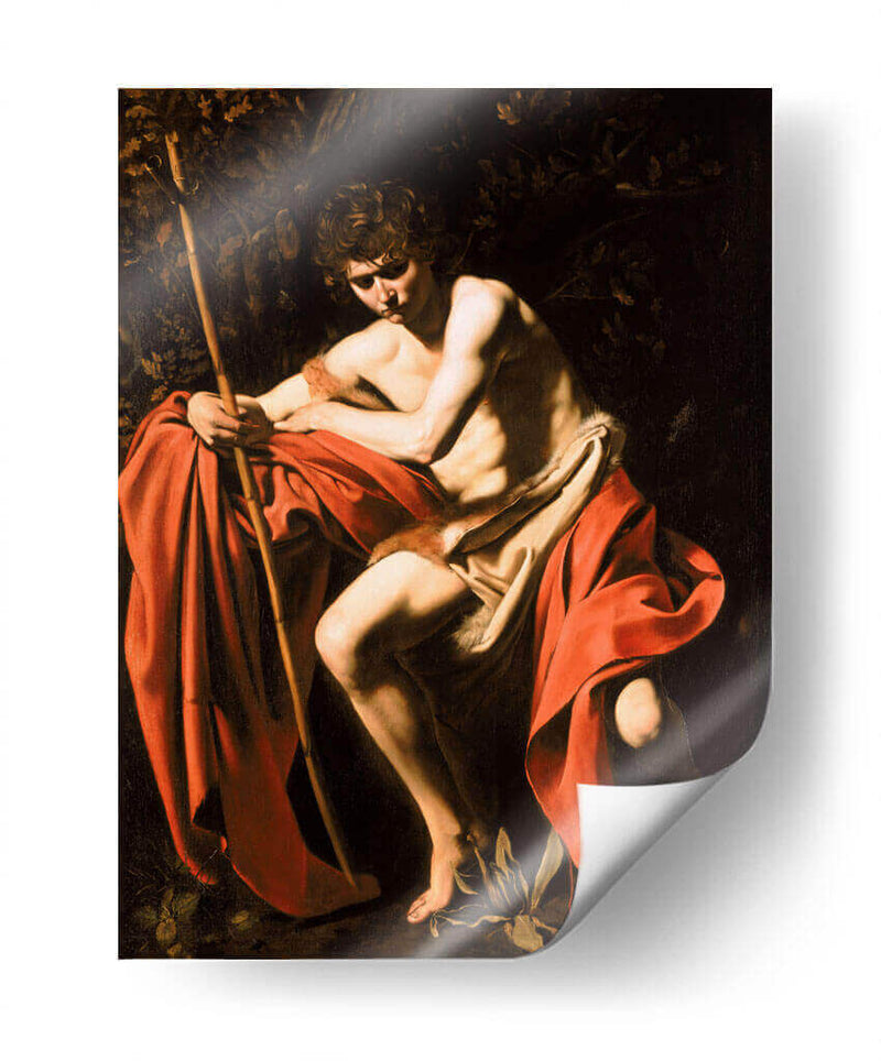Juan Bautista (KC) - Caravaggio | Cuadro decorativo de Canvas Lab