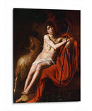 Juan Bautista - Caravaggio | Cuadro decorativo de Canvas Lab