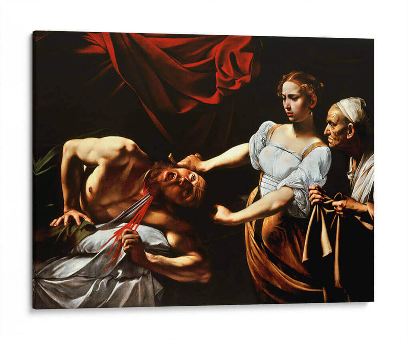 Judit y Holofernes - Caravaggio | Cuadro decorativo de Canvas Lab
