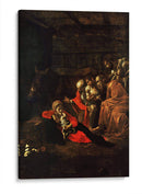 La adoración de los pastores - Caravaggio | Cuadro decorativo de Canvas Lab