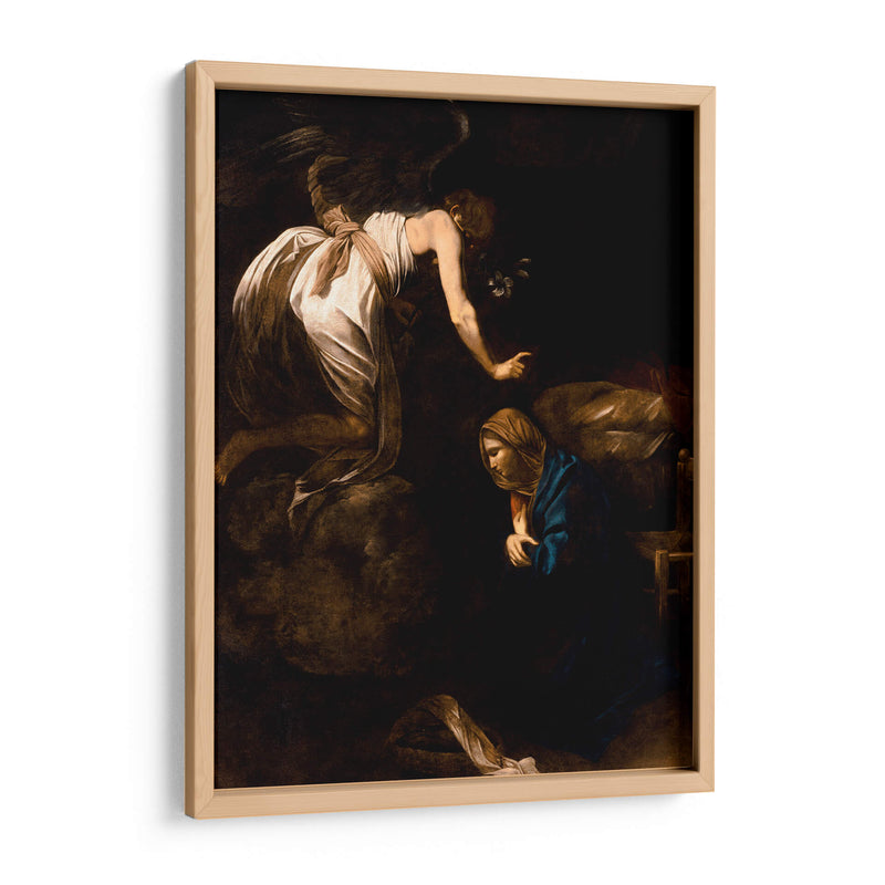 La anunciación - Caravaggio | Cuadro decorativo de Canvas Lab
