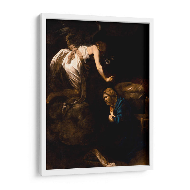 La anunciación - Caravaggio | Cuadro decorativo de Canvas Lab