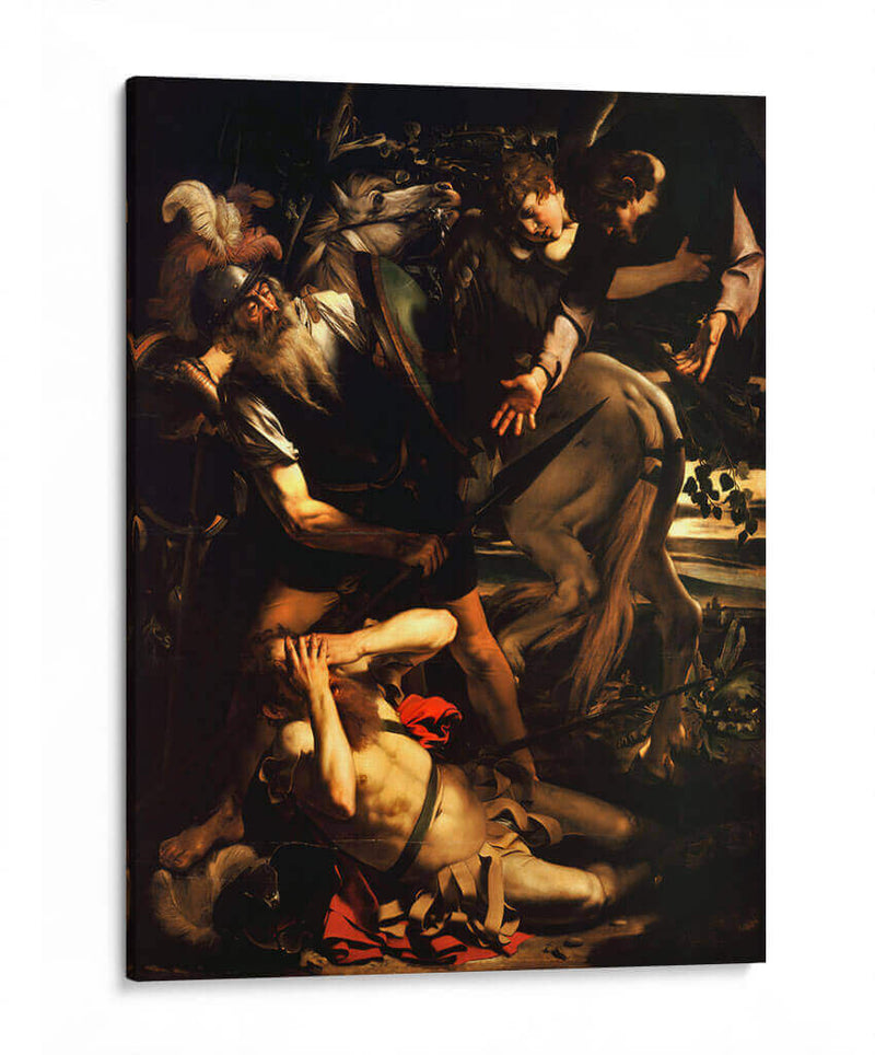 La conversión de san Pablo - Caravaggio | Cuadro decorativo de Canvas Lab