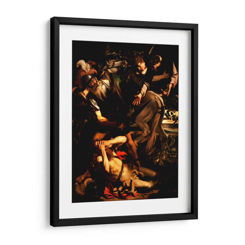 La conversión de san Pablo - Caravaggio | Cuadro decorativo de Canvas Lab