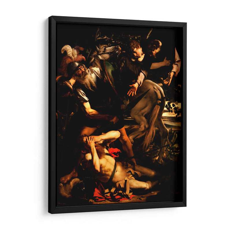 La conversión de san Pablo - Caravaggio | Cuadro decorativo de Canvas Lab