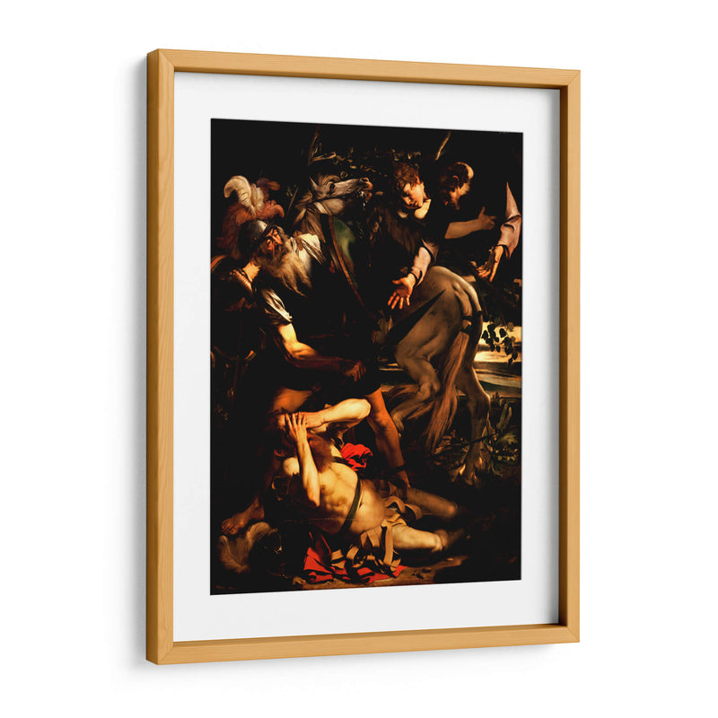 La conversión de san Pablo - Caravaggio | Cuadro decorativo de Canvas Lab