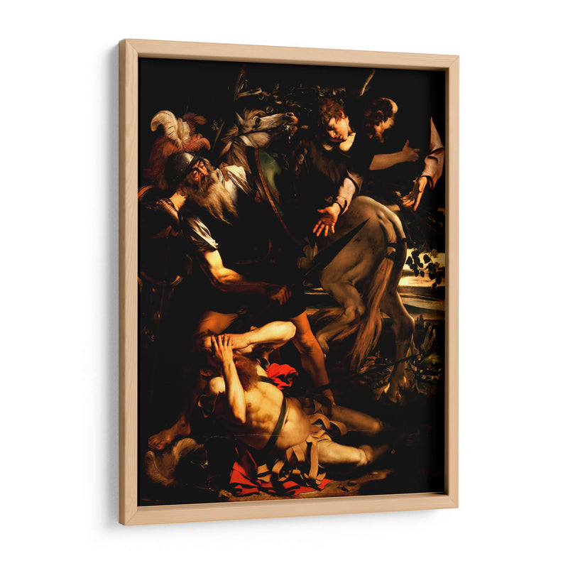 La conversión de san Pablo - Caravaggio | Cuadro decorativo de Canvas Lab