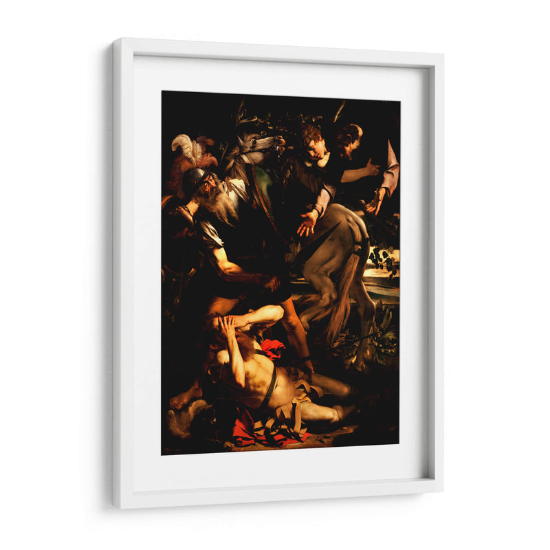 La conversión de san Pablo - Caravaggio | Cuadro decorativo de Canvas Lab