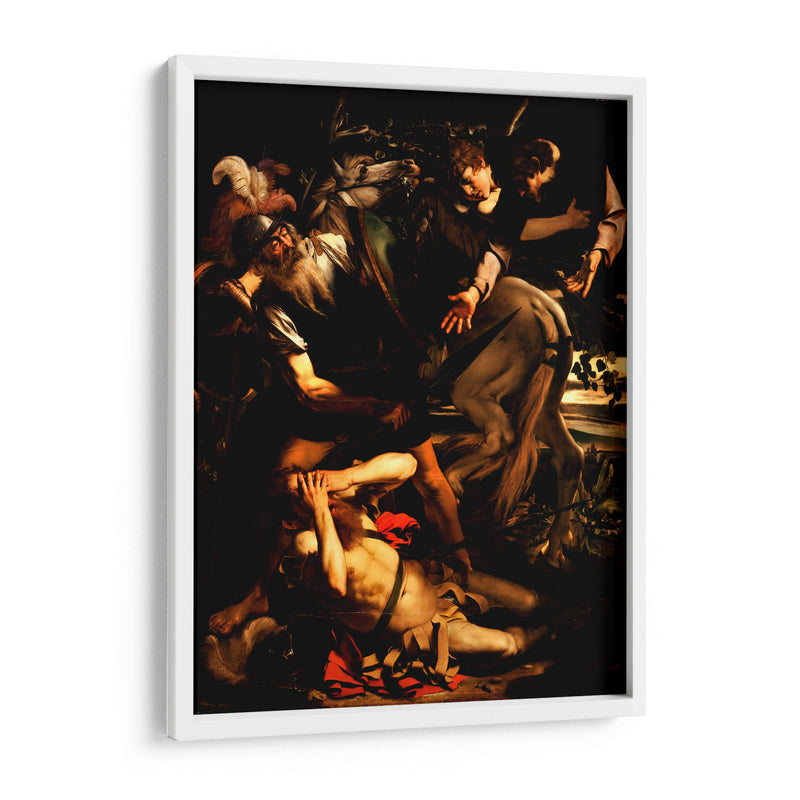 La conversión de san Pablo - Caravaggio | Cuadro decorativo de Canvas Lab