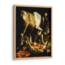 La conversión en el camino de Damasco - Caravaggio | Cuadro decorativo de Canvas Lab