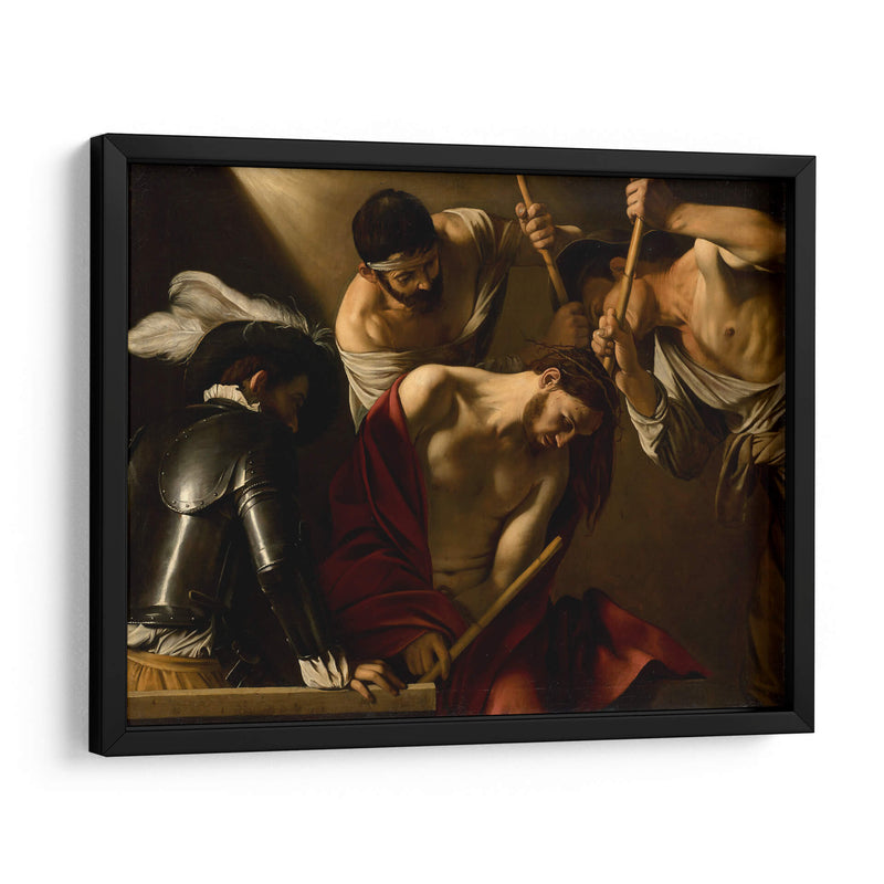 La coronación de espinas (Viena) - Caravaggio | Cuadro decorativo de Canvas Lab