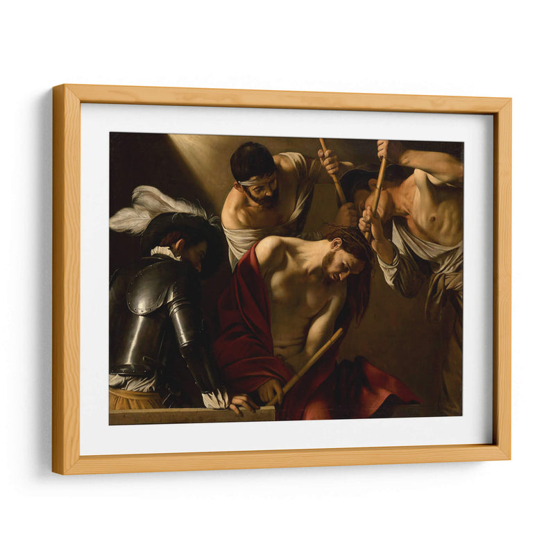 La coronación de espinas (Viena) - Caravaggio | Cuadro decorativo de Canvas Lab