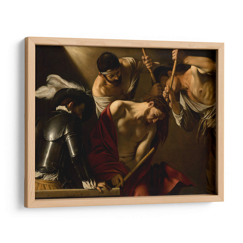 La coronación de espinas (Viena) - Caravaggio | Cuadro decorativo de Canvas Lab